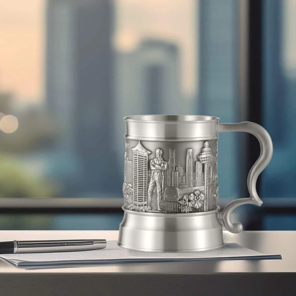 Singapore Scenes Tankard