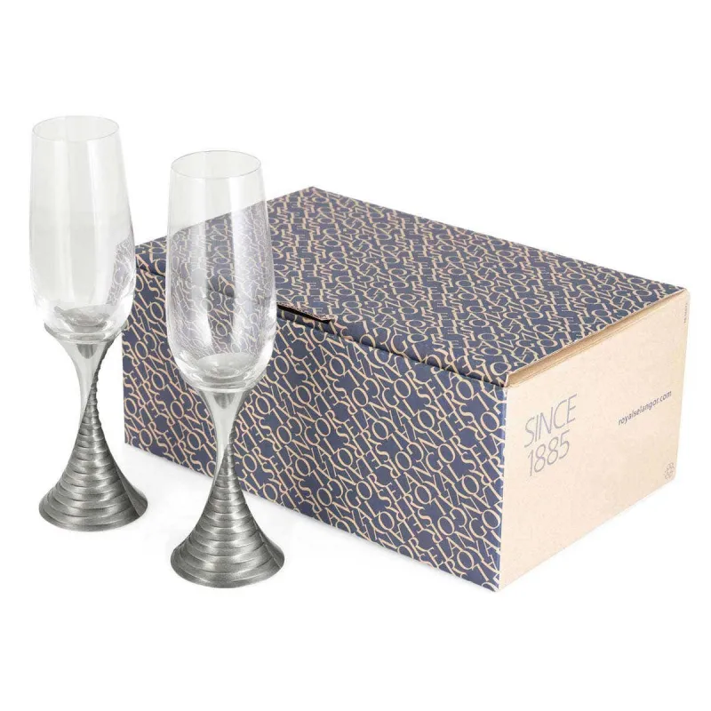 Weave Champagne Flute Pair, bilde 2