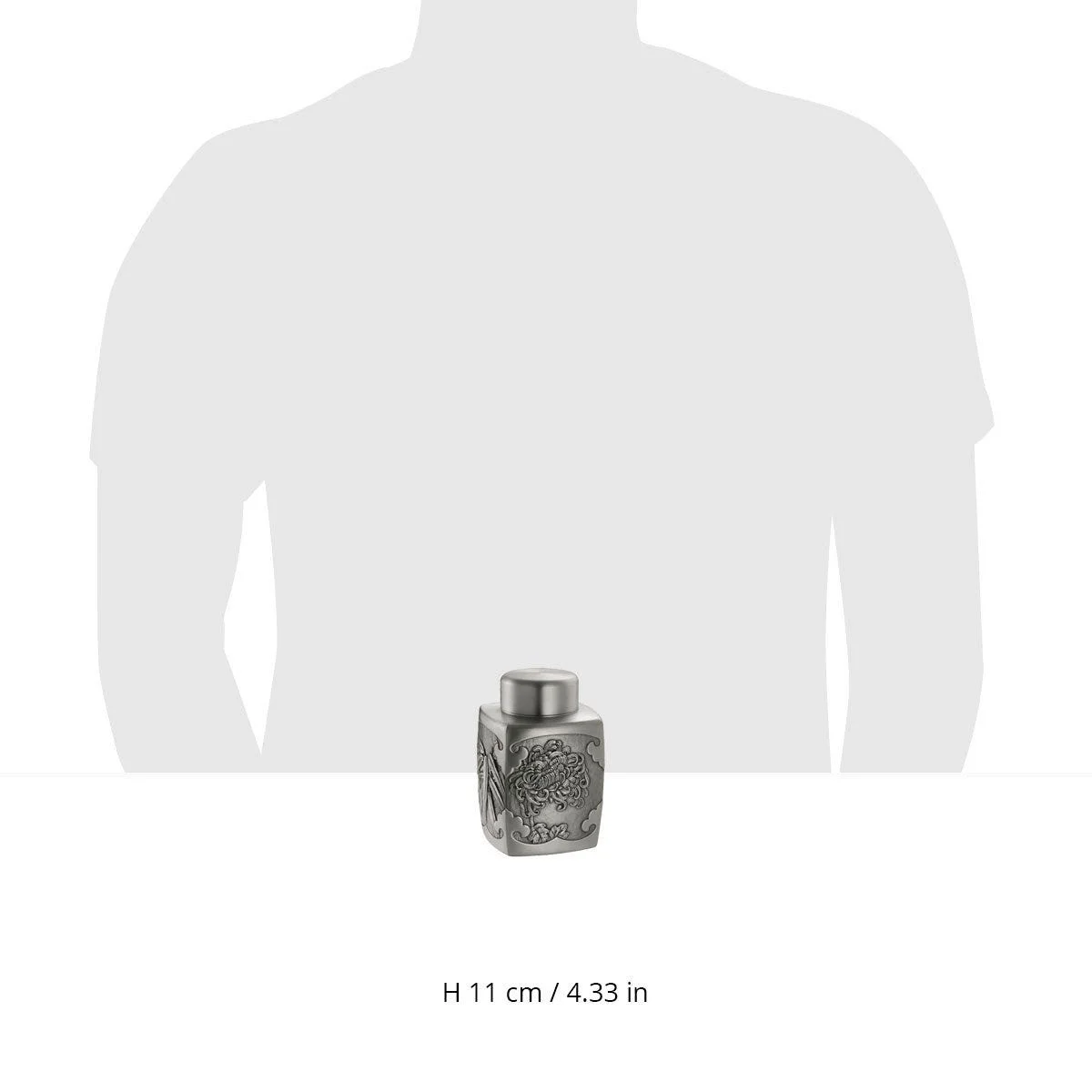 Four Gentlemen Tea Caddy SM