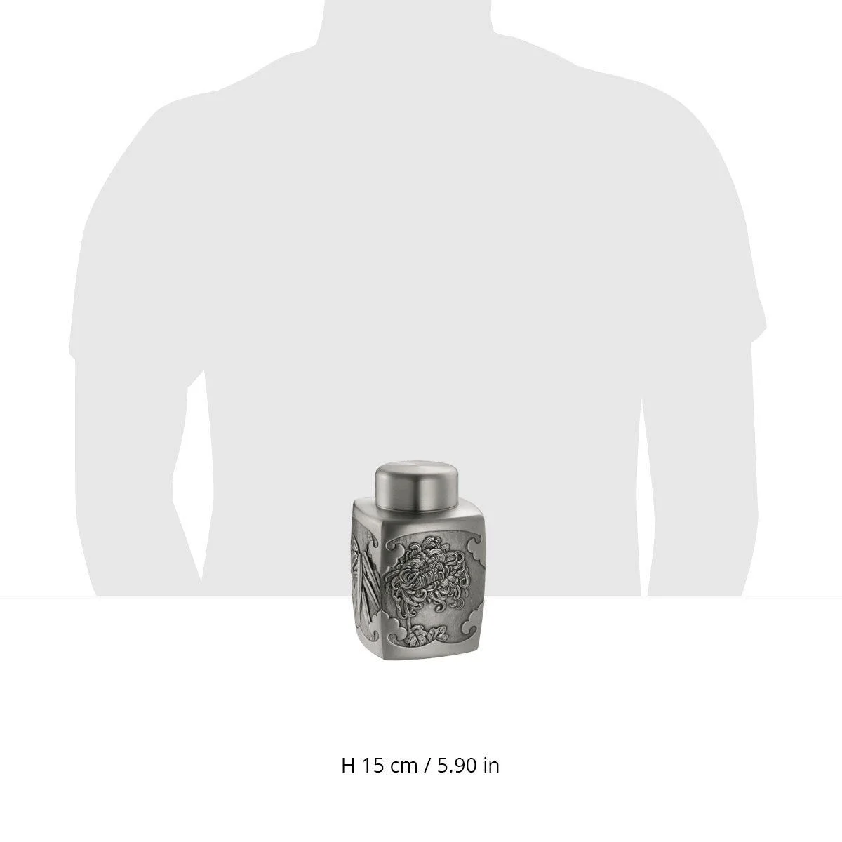 Four Gentlemen Tea Caddy LG