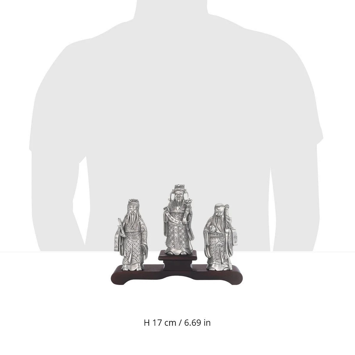 Fu Lu Shou Figurine Set