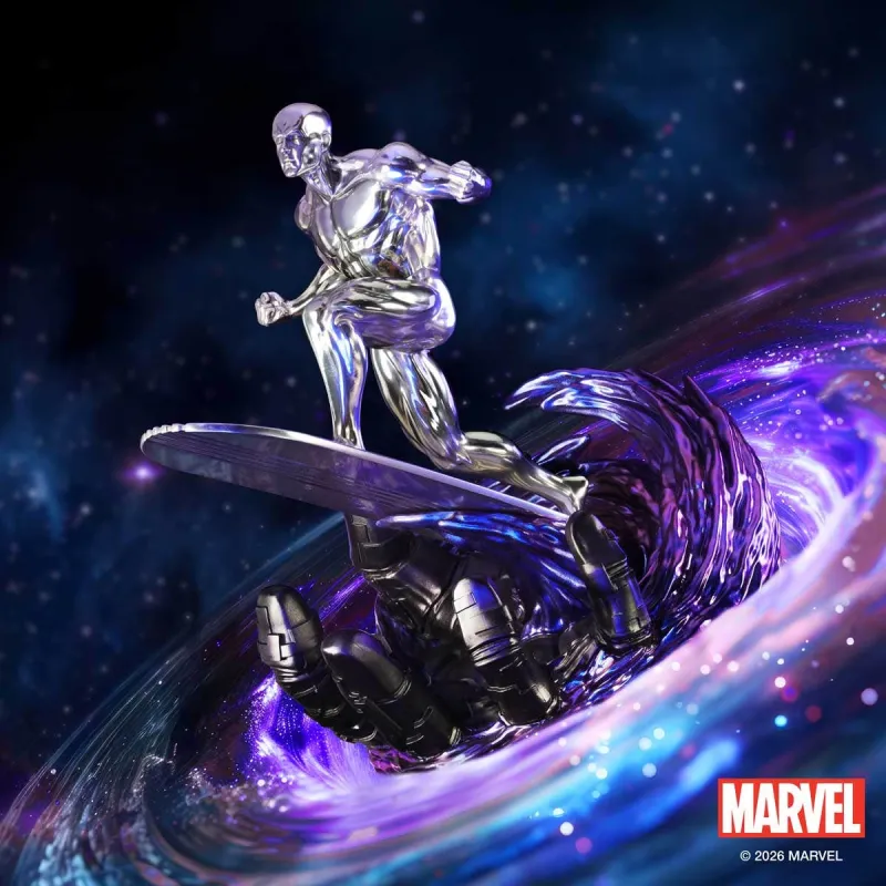 Silver Surfer — Marvel × Royal Selangor