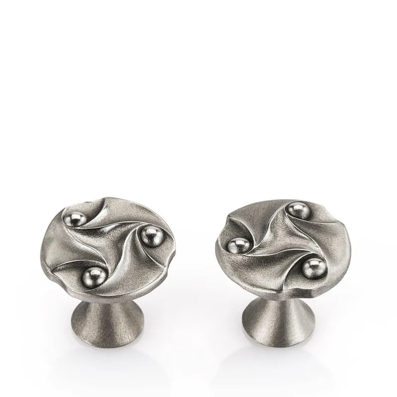 Cufflinks Bud & crescent Bmuseum, bilde 2