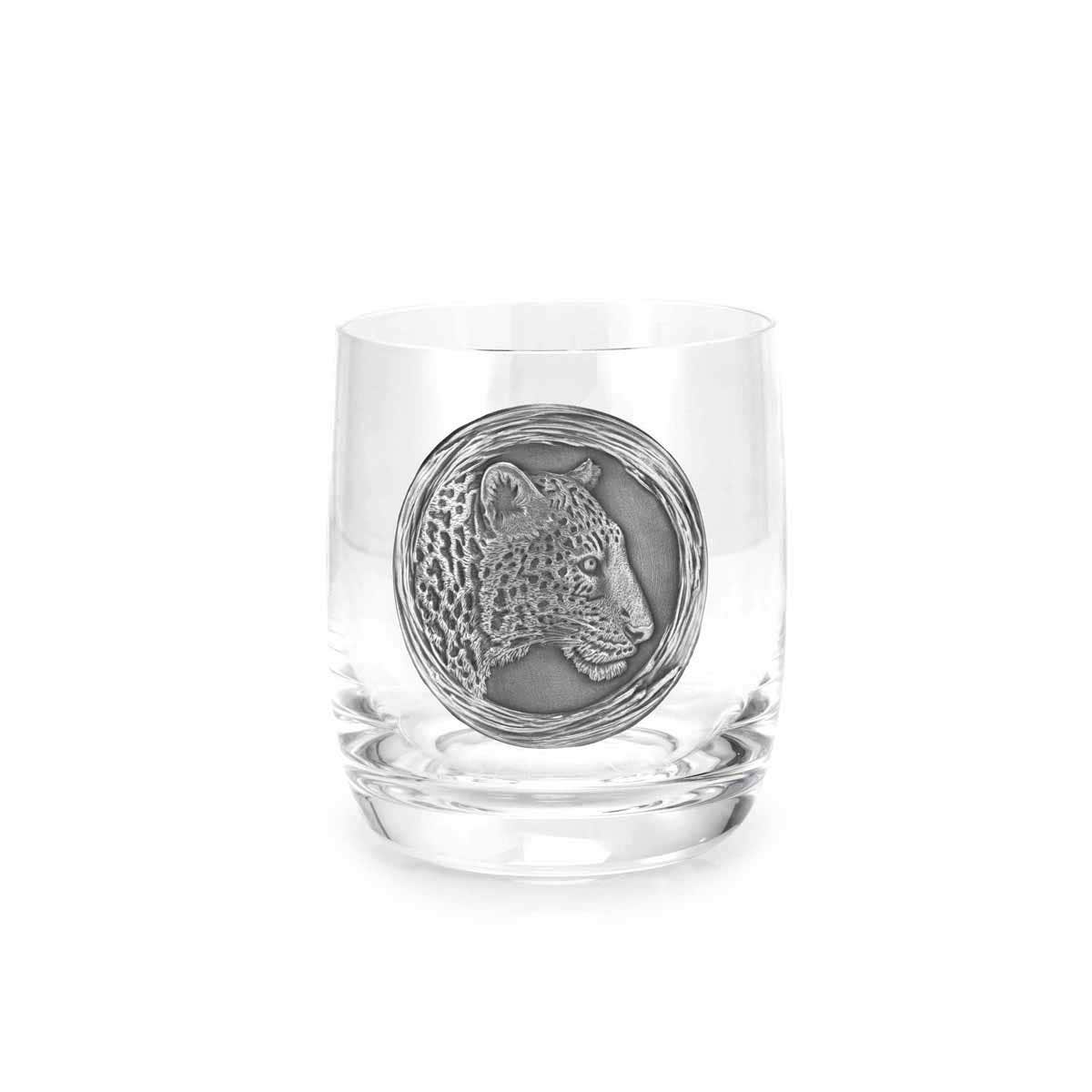 Leopard Whisky Tumbler