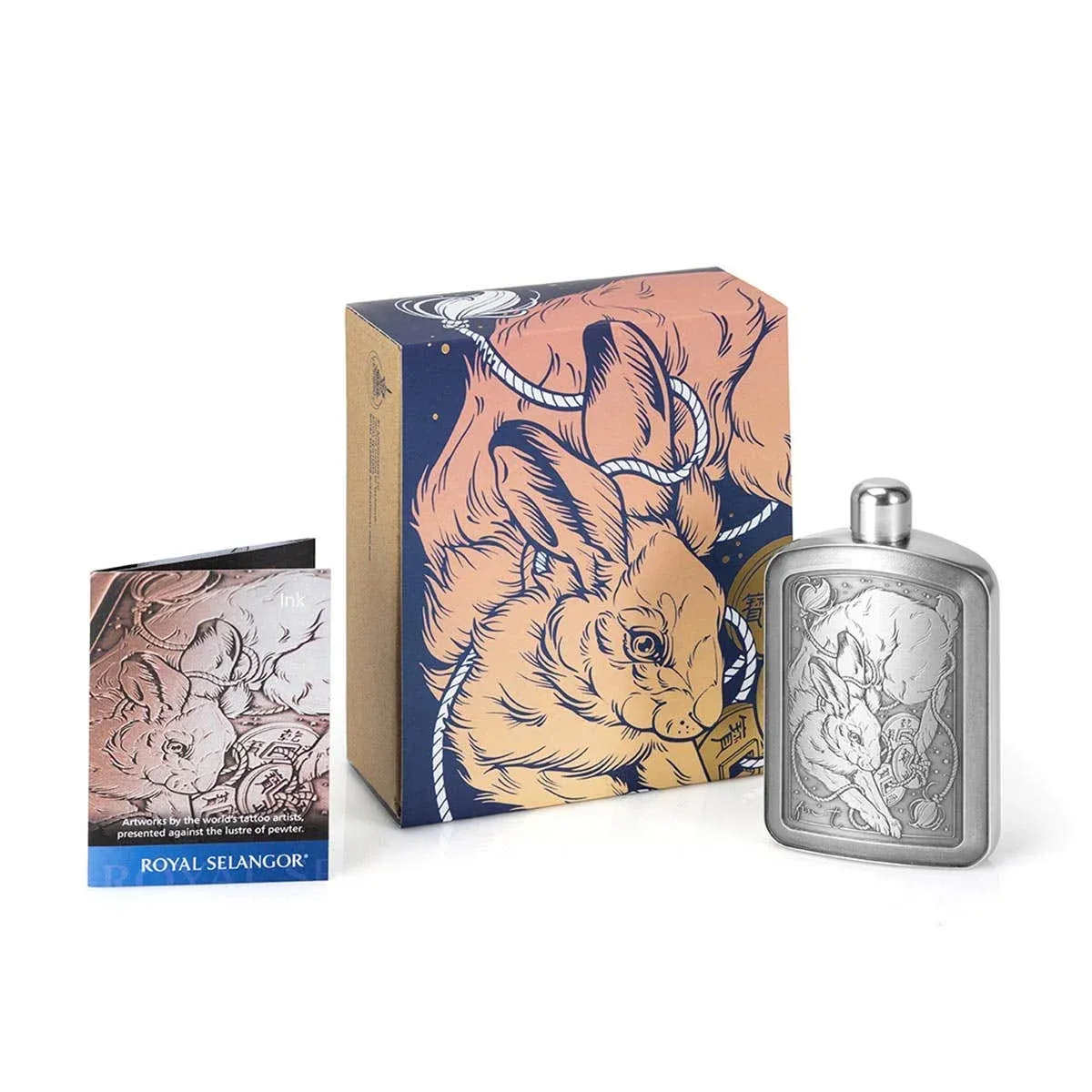 Limited Edition Fin T Hare Hip Flask, bilde 3