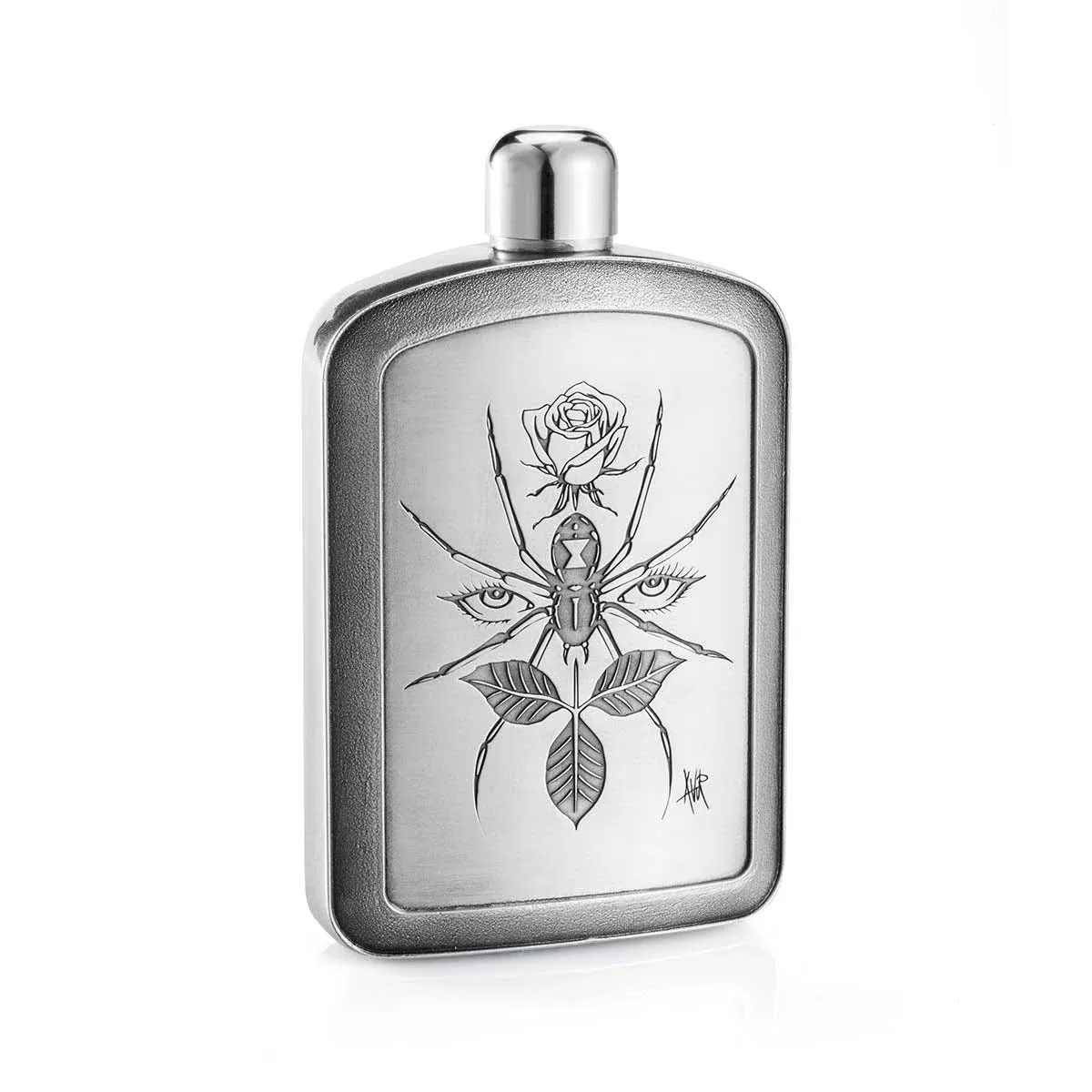 Limited Edition Vu Noir Spider Hipflask, bilde 2