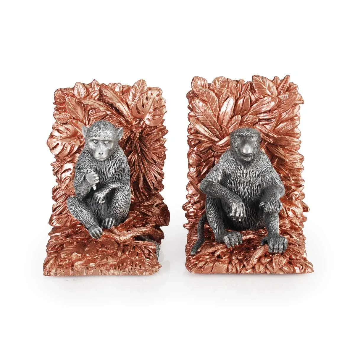 Earth Primate Bookend Pair
