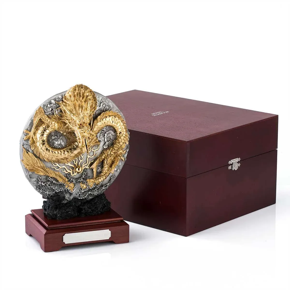 Gift-boxed Celestial Dragon Plaque