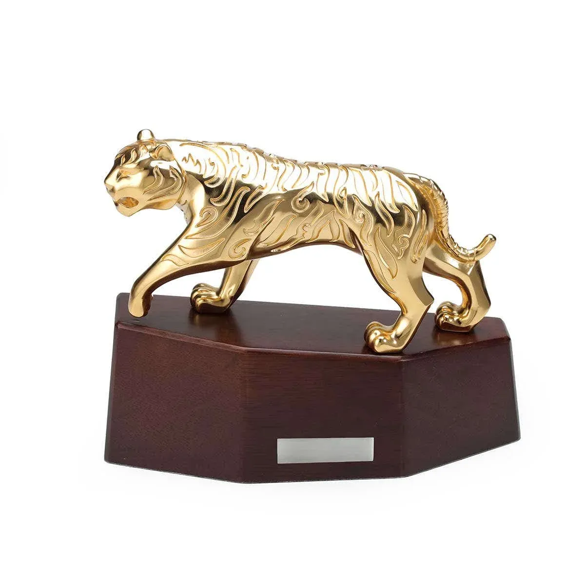 Sculptura Gilt Malaian Tigre, bilde 7