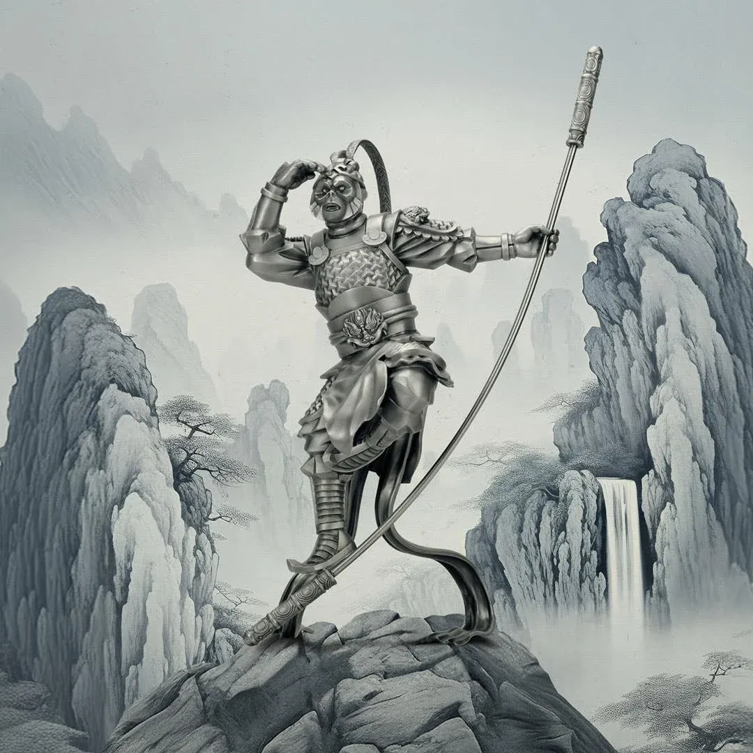 Monkje Kongen Sun Wuqiong Figurin XL, bilde 7