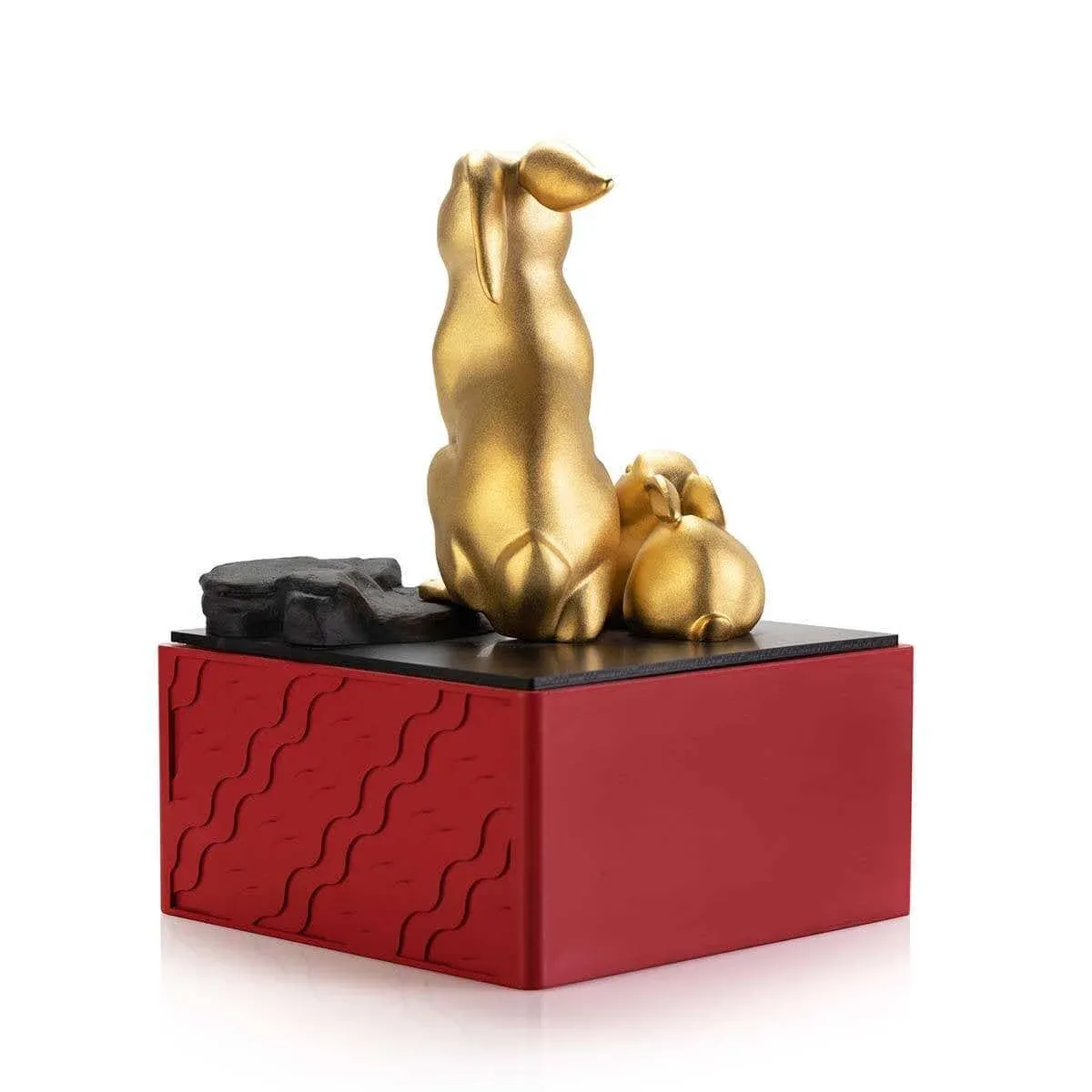 2023 års rabbit figurine, bilde 4