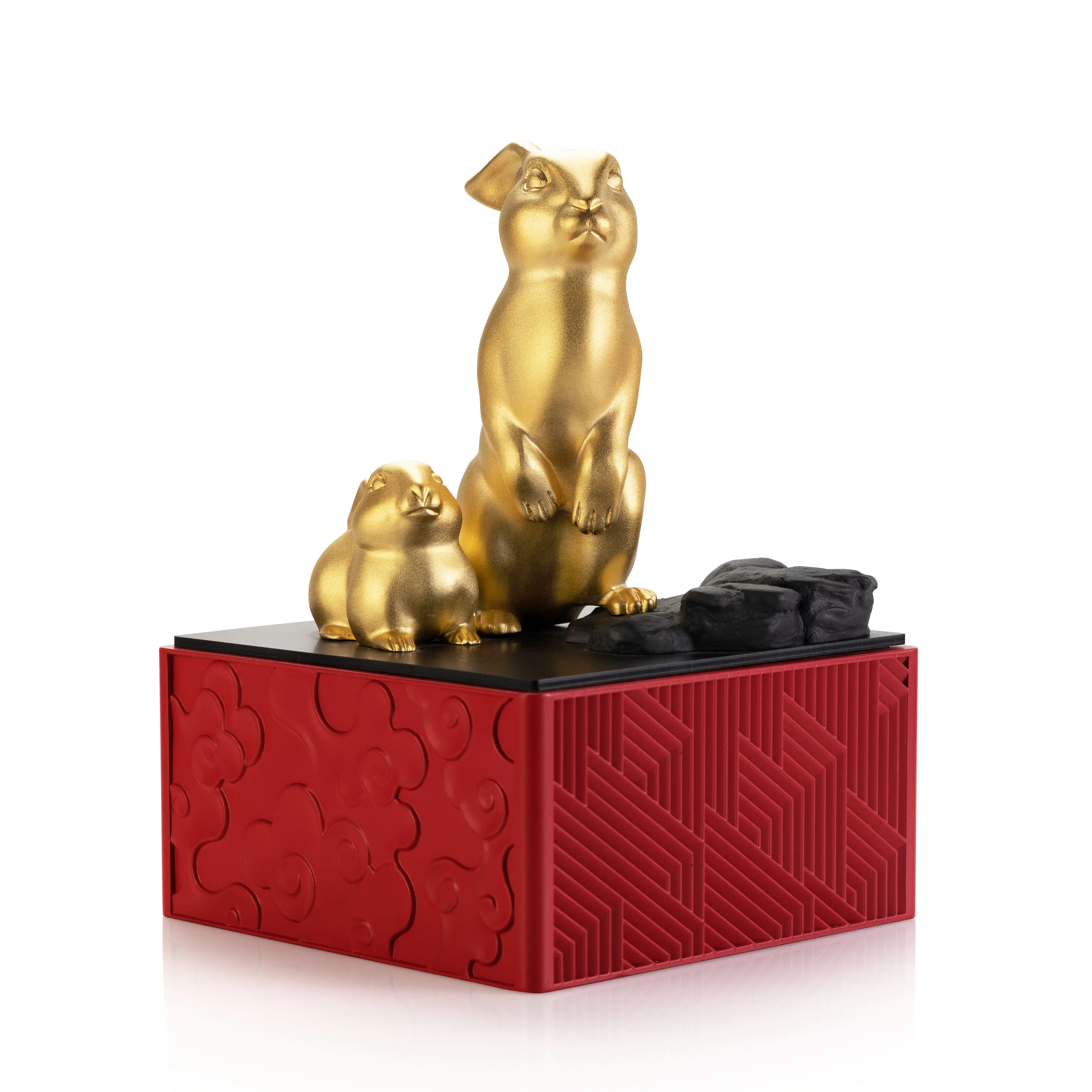 2023 års rabbit figurine, bilde 8