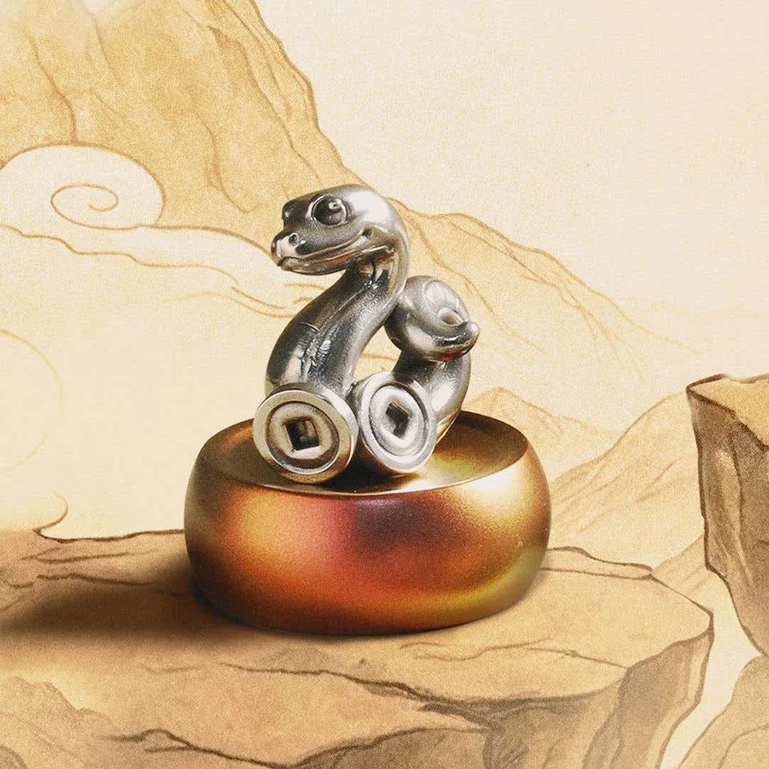 Zodiac Lucky Snake Mini Figurin, bilde 8