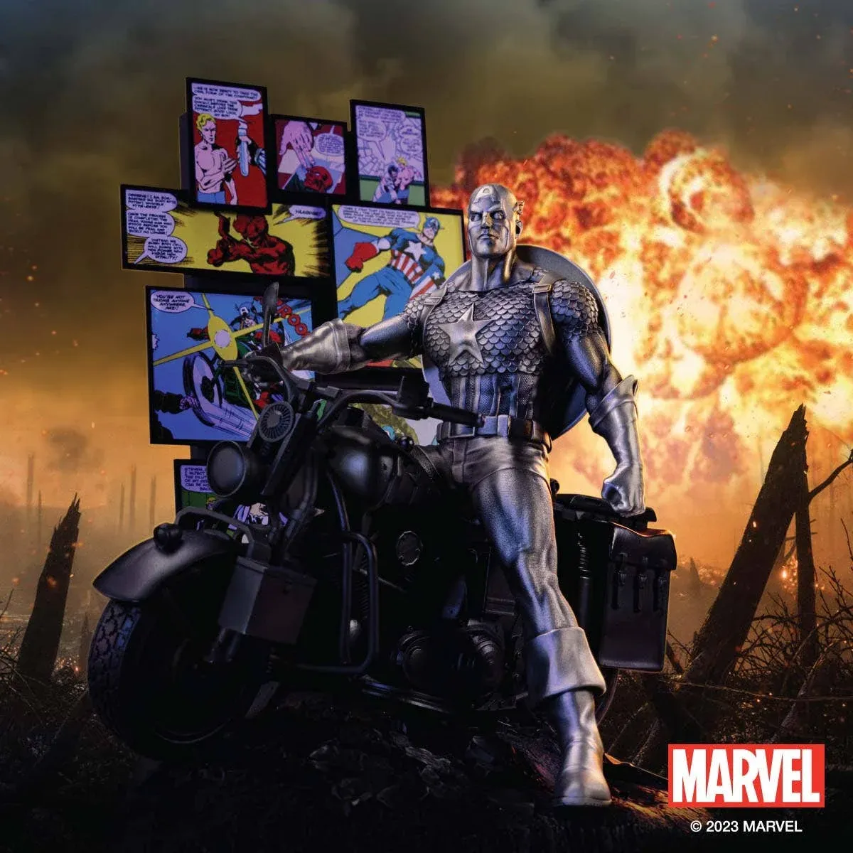 Limited Edition Originalet Captain America, bilde 7