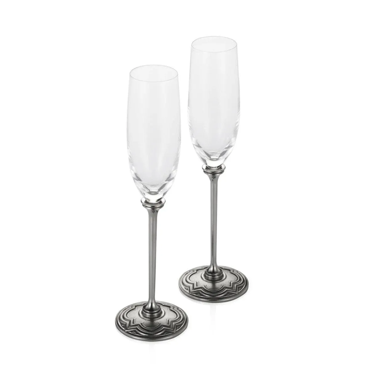 Paire de Copas de Champagne Cartouche, bilde 2