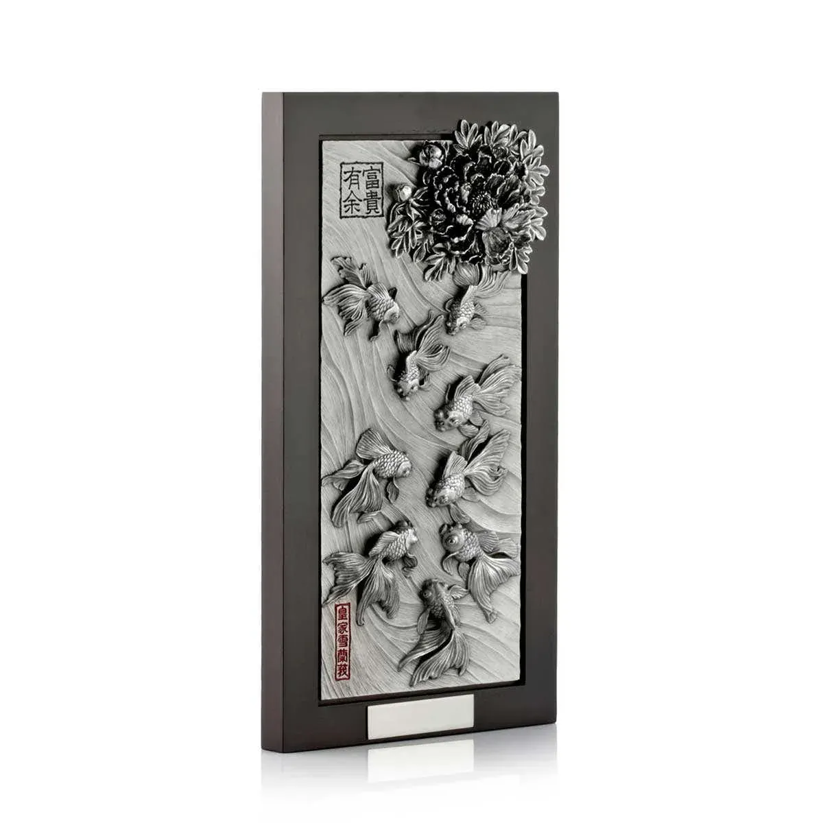 Guldfisk & Peonie Plaque, bilde 2