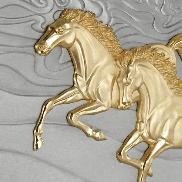 Horses & Clouds Plaque, bilde 3