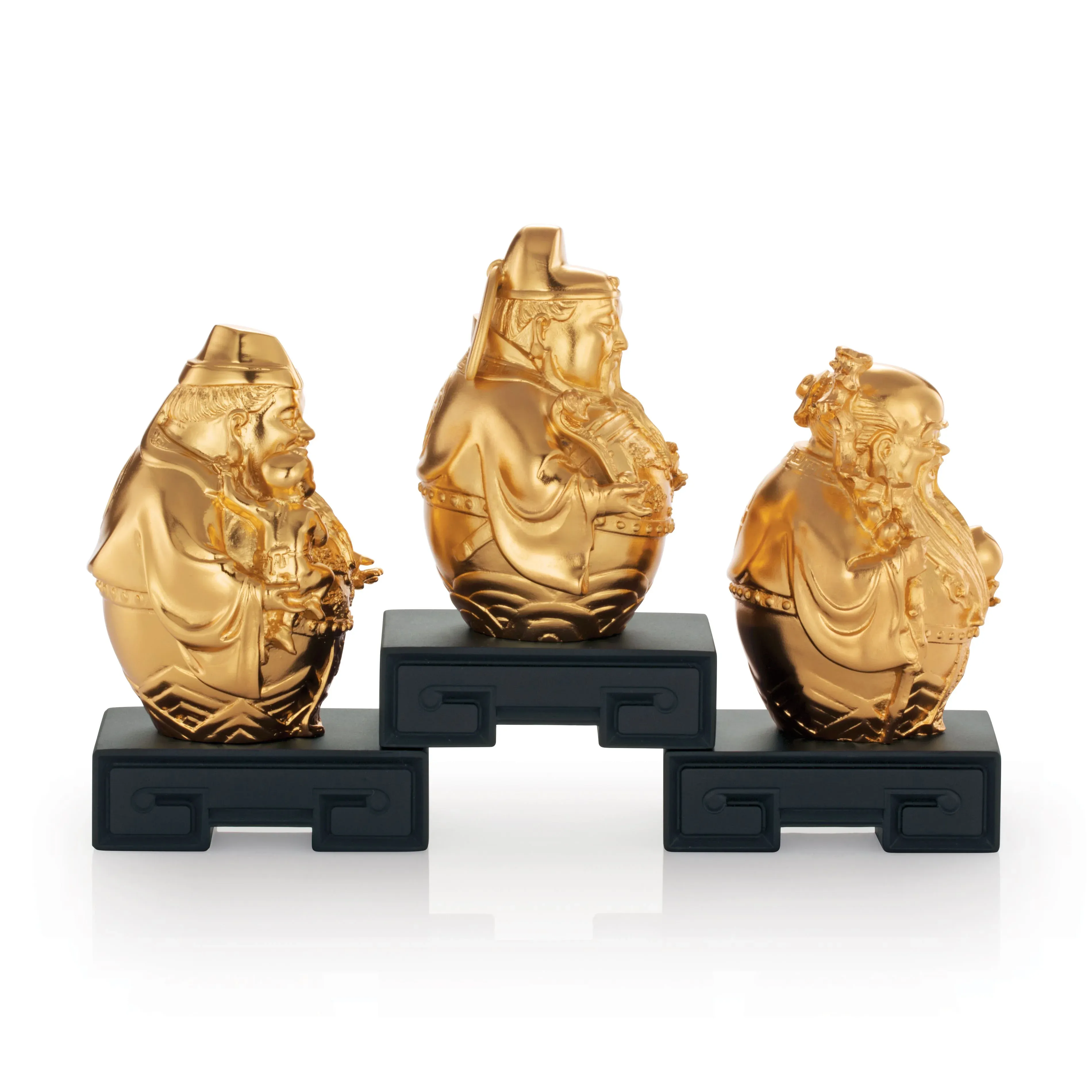 Celestial Blessings Gilt Fu Lu Shou Figurinset SM, bilde 2