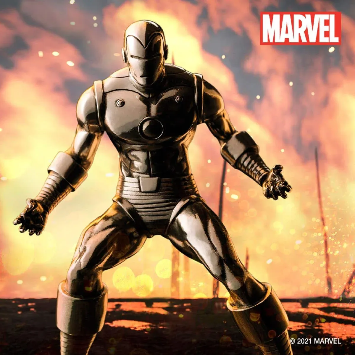 Iron Man Invinsibel Figurin, bilde 10