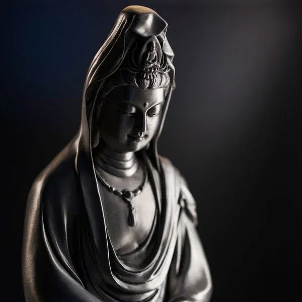 Figura Contemplativa de Guan Yin Celestial Blessings LG, bilde 5