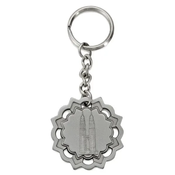Twin Towers Keychain