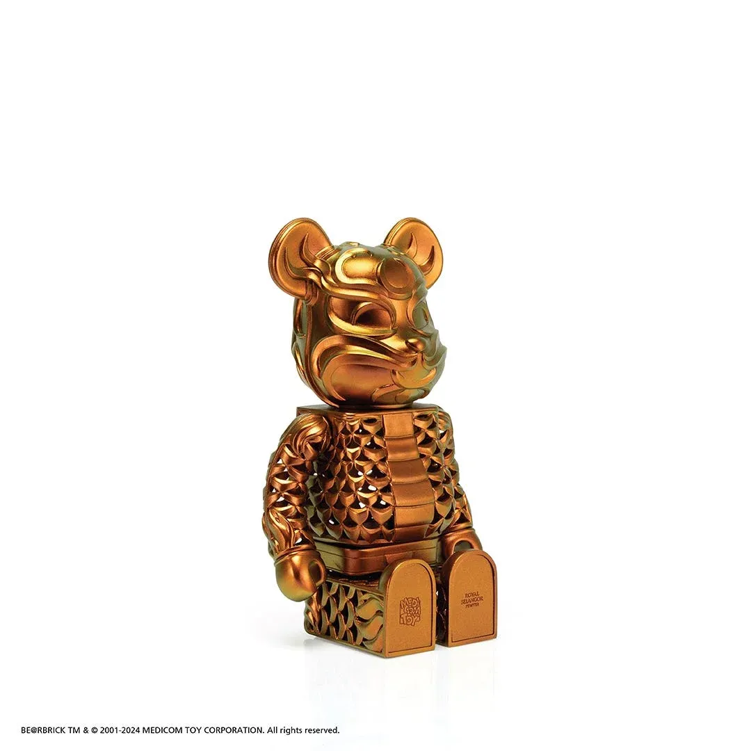 BE@RBRICK Edición Especial Dragón Tierra Royal Selangor 400%, bilde 7