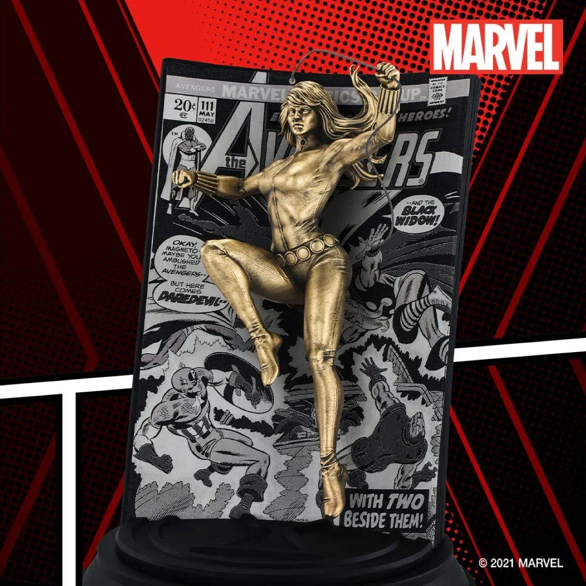 Limited Edition Gilt Black Widow Avengers Volume 1 #111, bilde 10