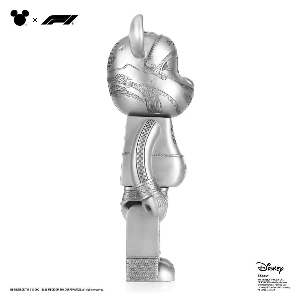 Forbudt bestilling: Disney x Formel 1 BE@RBRICK Royal Selangor 400%, bilde 7