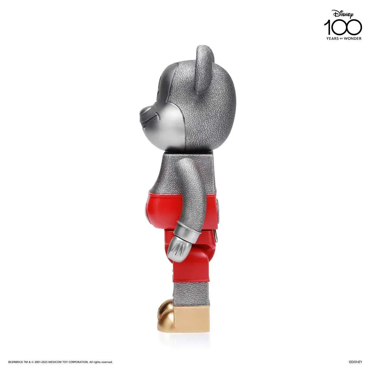 Spesialutgave Mickey Mouse Disney100 BE@RBRICK Royal Selangor, bilde 5