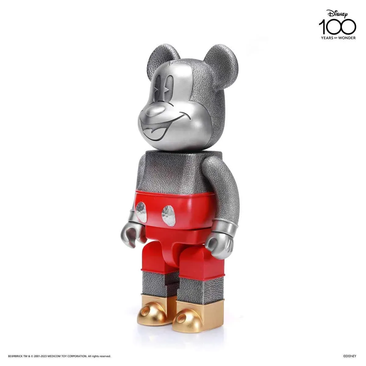 Spesialutgave Mickey Mouse Disney100 BE@RBRICK Royal Selangor, bilde 6