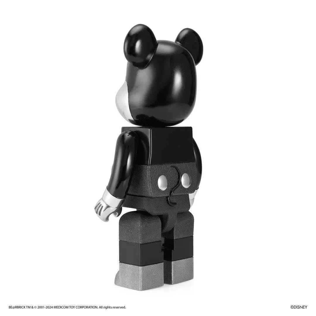 BE@RBRICK Royal Selangor Mickey Mouse B&W Ver. 400%, bilde 4