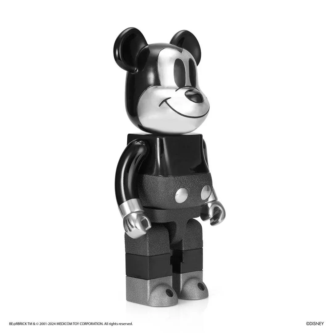 BE@RBRICK Royal Selangor Mickey Mouse B&W Ver. 400%, bilde 8