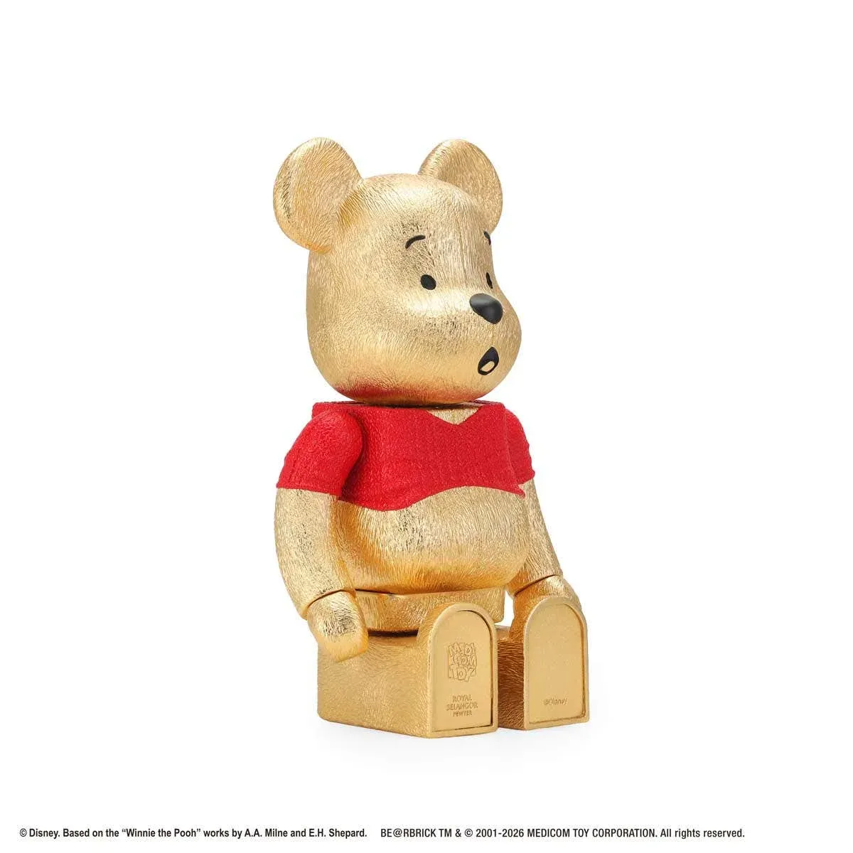 WINNIE THE POOH BE@RBRICK ROYAL SELANGOR 400%, bilde 3