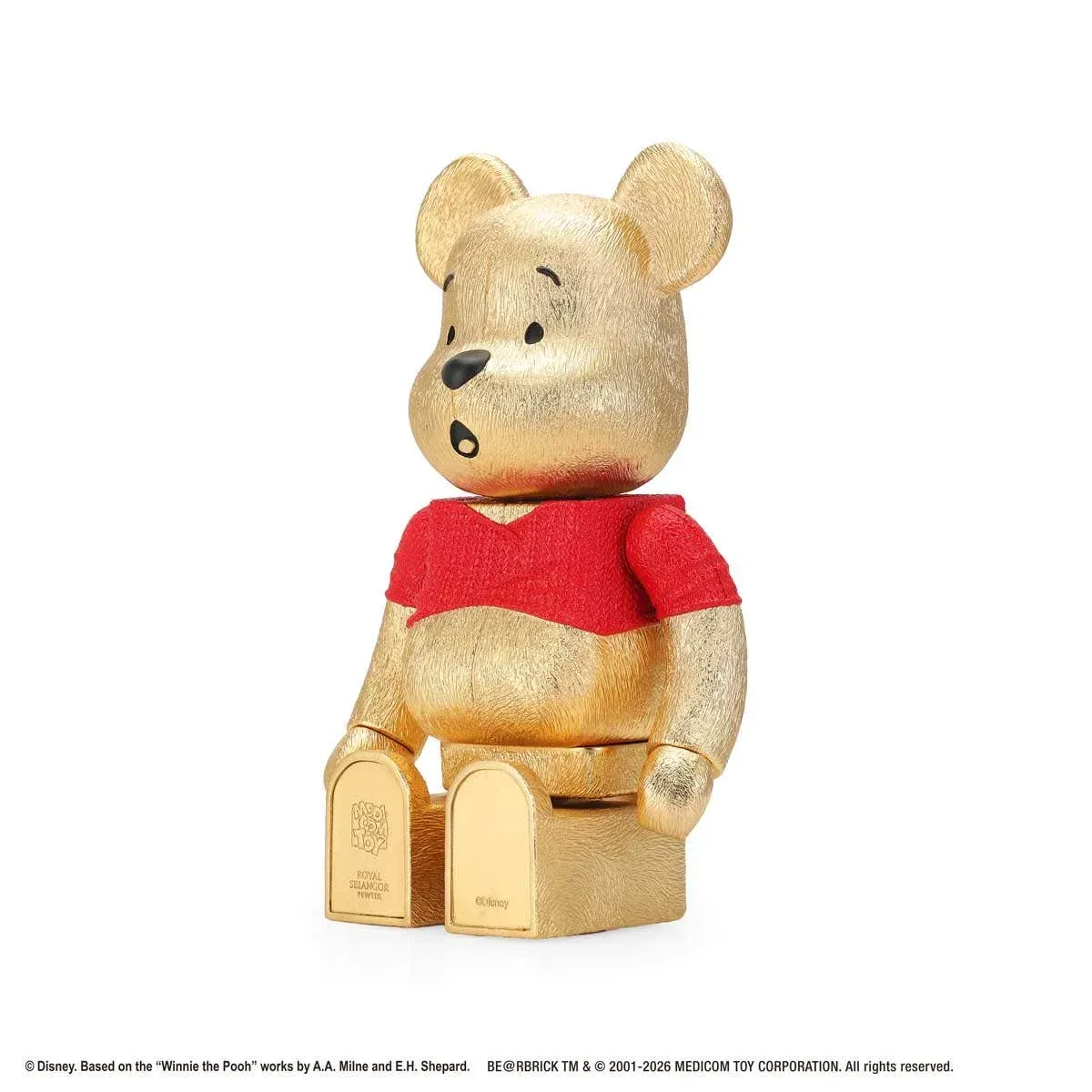 WINNIE THE POOH BE@RBRICK ROYAL SELANGOR 400%, bilde 10