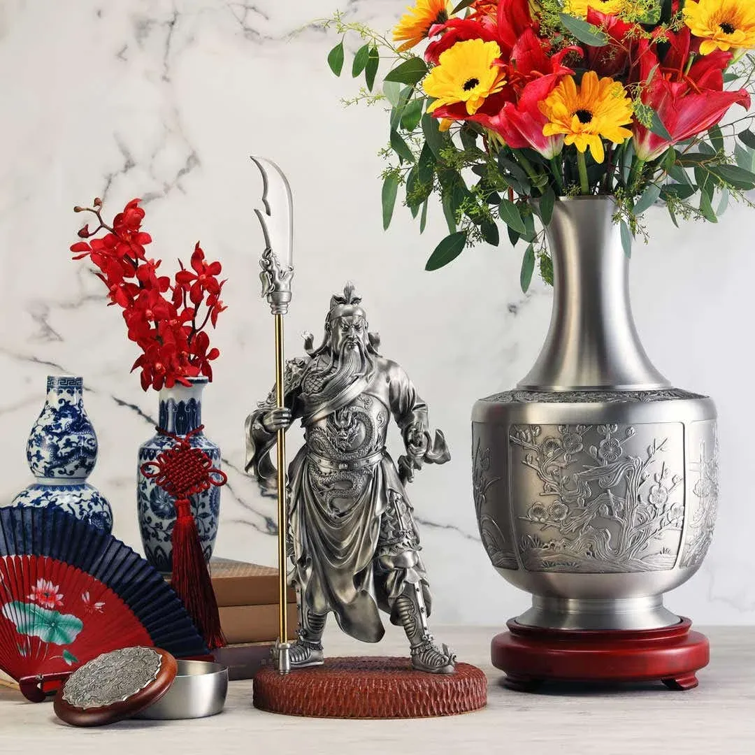Påskeskal med floske, chrysanthemum, bambus og eldrosse, bilde 6