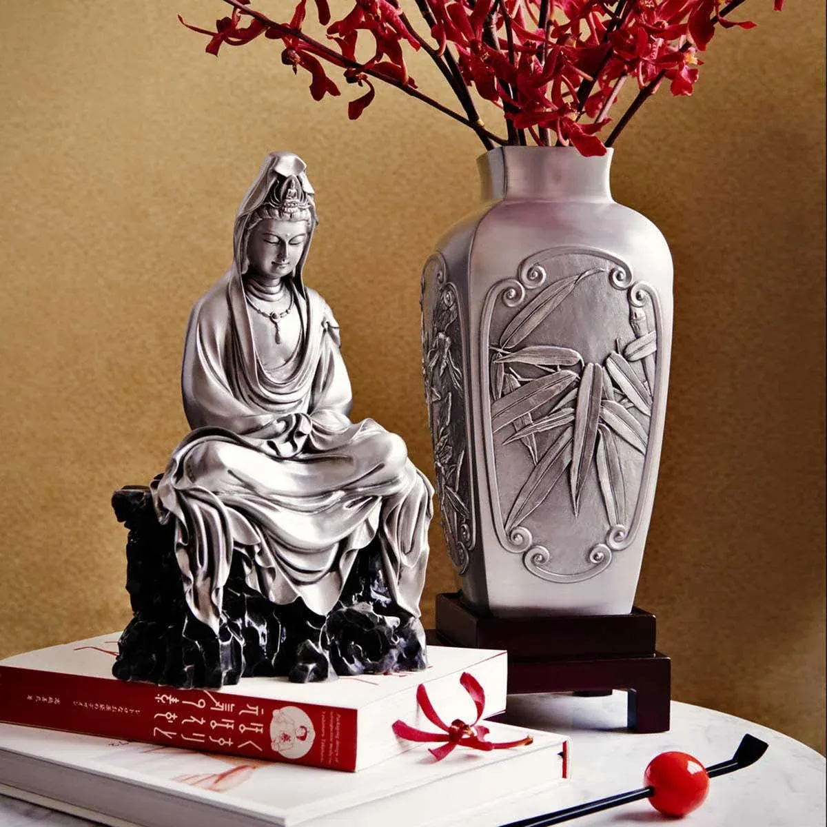 Figura Contemplativa de Guan Yin Celestial Blessings LG, bilde 6